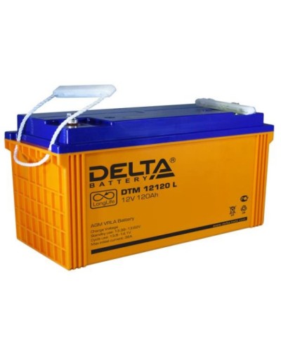 Аккумулятор свинцово-кислотный Delta DTM 12120 L в Тюмени Электротехническое оборудование Pintop.ru