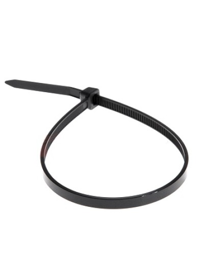Хомут-стяжка нейлоновый 3х200 мм чёрный (100шт/уп) REXANT 07-0201-4 в Тюмени Стяжки-хомуты Pintop.ru