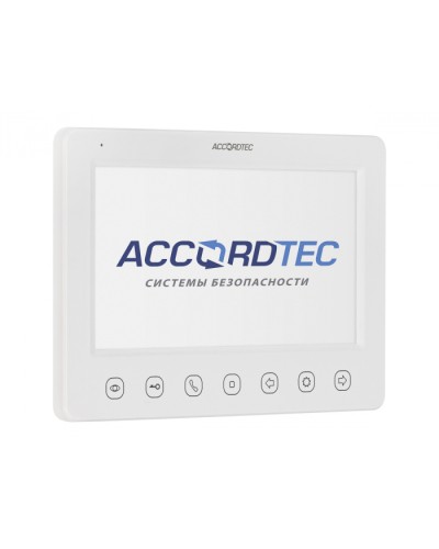 Видеодомофон 7 AccordTec AT-VD 751C/M WH в Тюмени Абонентские видеоустройства Pintop.ru