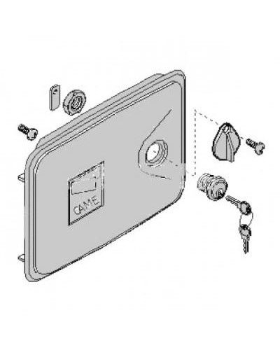 Дверца замка разблокировки FERNI Came 119RID136 в Тюмени Запчасти для шлагбаумов и автоматики Pintop.ru