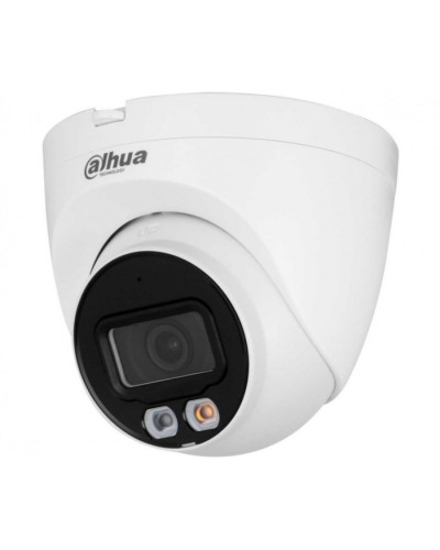 IP-камера видеонаблюдения уличная купольная Full-color с ИИ Dahua DH-IPC-HDW2249TP-S-IL-0280B в Тюмени IP-камеры Pintop.ru
